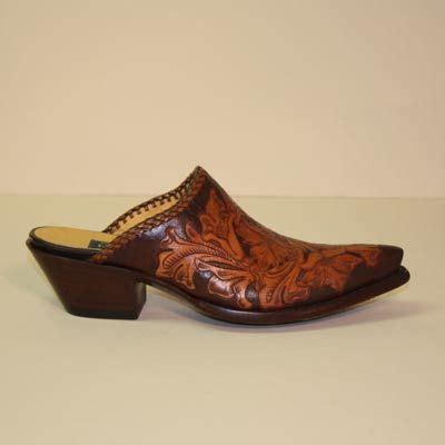 large size custom mule heels for men